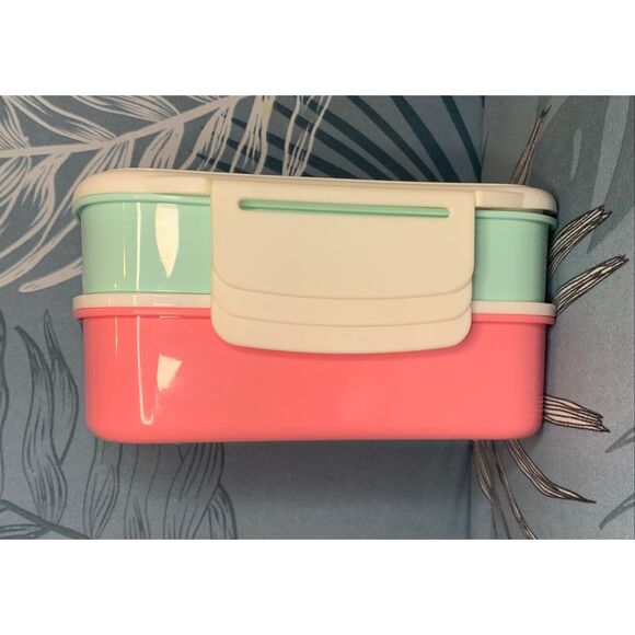 Pusheen Double Layer Bento Lunch Box & I Am Cat Book LOT - Picture 9 of 12